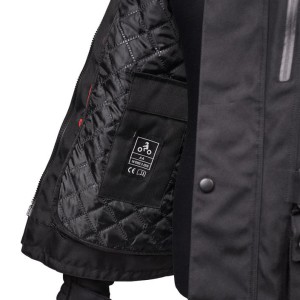Bike It «Triple Black» vanntett motorsykkeljakke