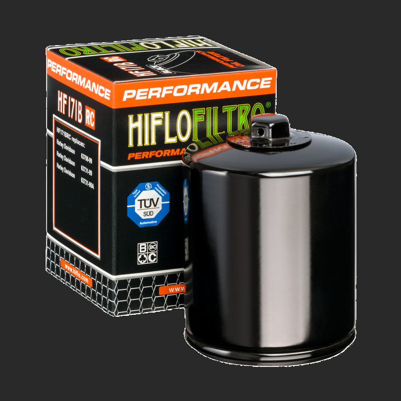 SORT OLJEFILTER HARLEY DAVIDSON RACING