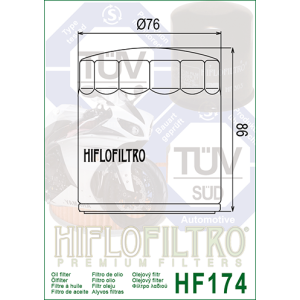 HIFLOFILTRO OLJE FILTER CHROME V-ROD