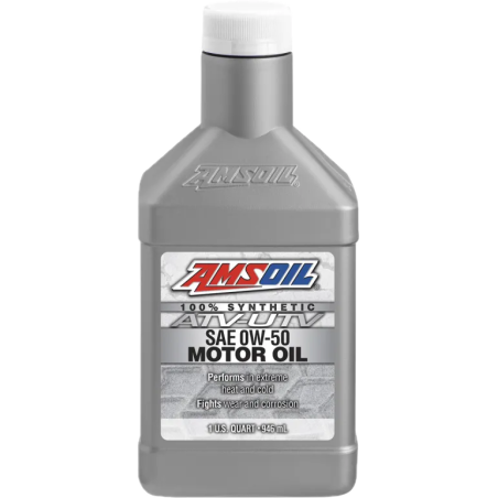 AMSOIL 0W-50 100 % syntetisk ATV/UTV-motorolje