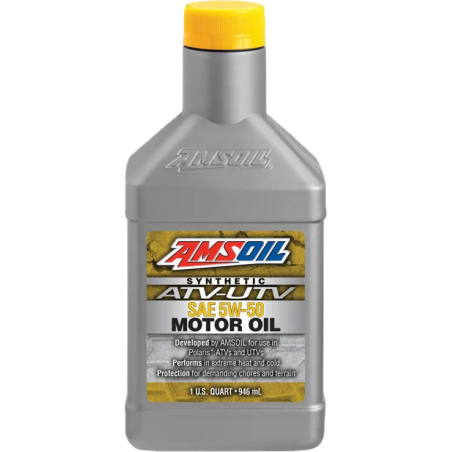 AMSOIL 5W-50 100 % syntetisk ATV/UTV-motorolje