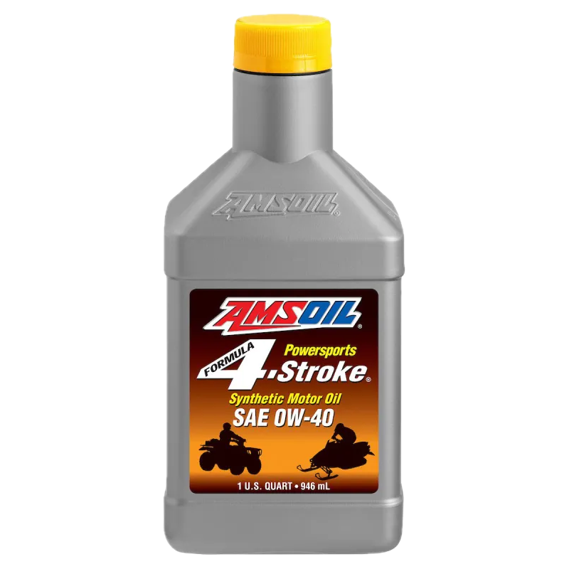 AMSOIL Formula 4-Stroke® Powersports 0W-40 syntetisk motorolje