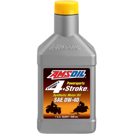 AMSOIL Formula 4-Stroke® Powersports 0W-40 syntetisk motorolje