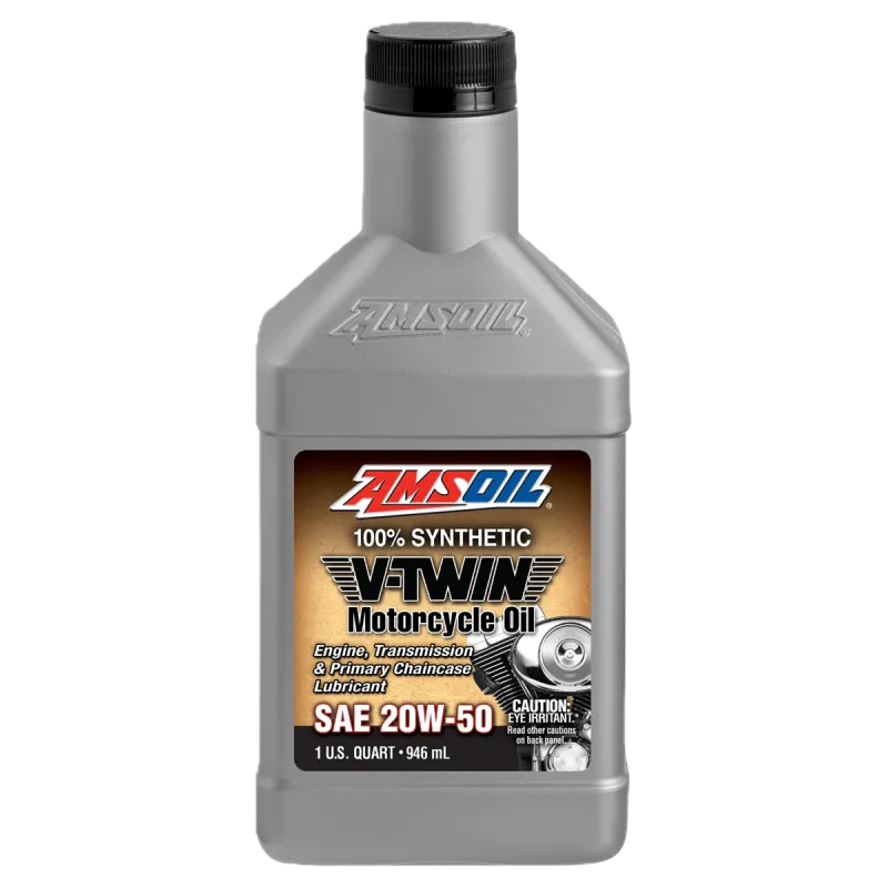 AMSOIL 20W-50 100 % syntetisk V-Twin motorolje