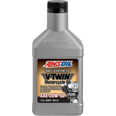 AMSOIL 20W-50 helsyntetisk V-Twin motorolje