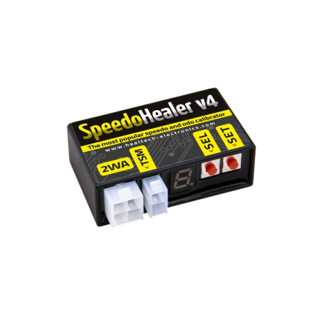 Speedohealer V4-2WA kit for MC med induktiv hastighetsensor med to ledninger.